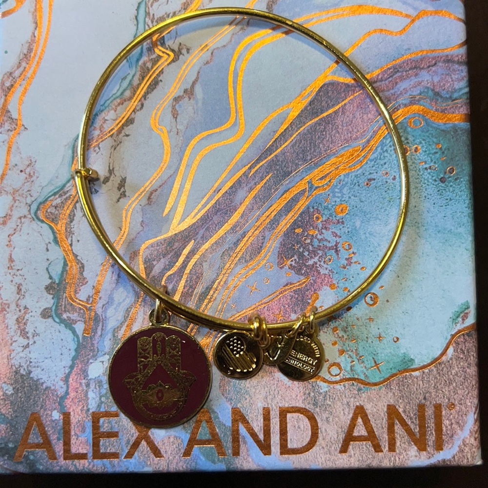 Hand of fatima alex and ani bracelet